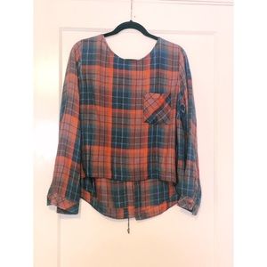flannel top
